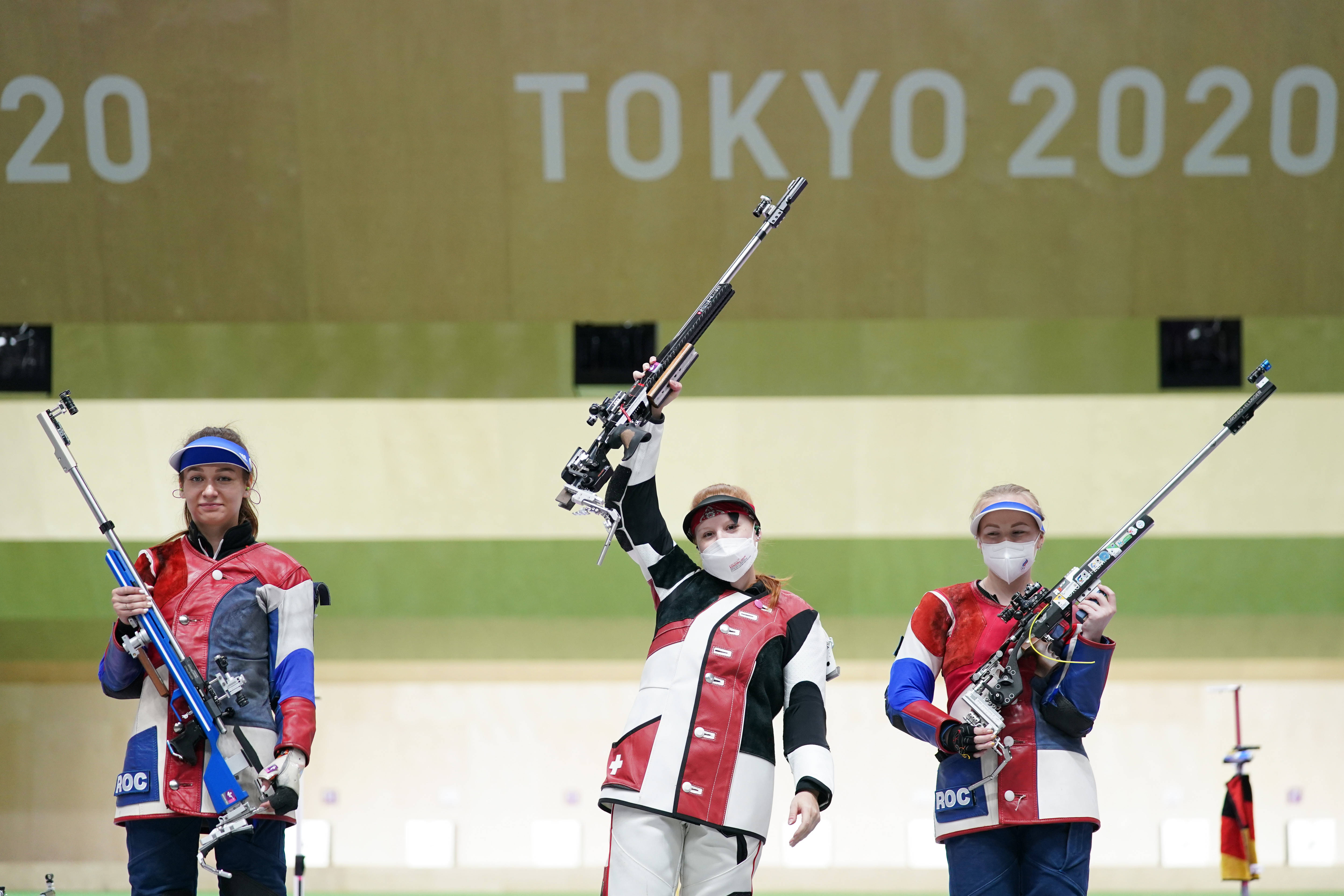 射击强者！法国选手拿下步枪银牌