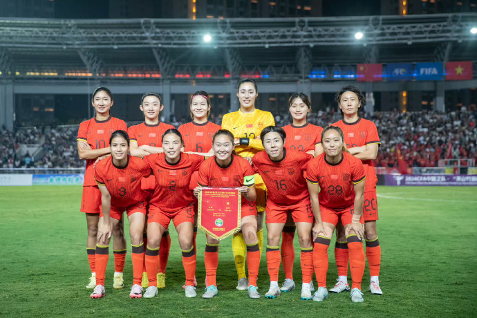 中国女足连续三年斩获亚洲杯冠军