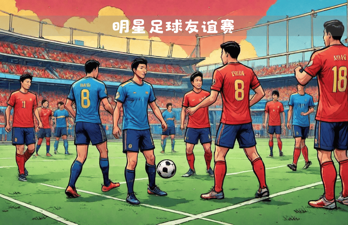 足球明星集结：比赛现场欢呼声连连